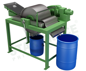 Star Trace-Electro Magnetic Drum Separator Electro Magnetic Drum Separator (Wet Process)